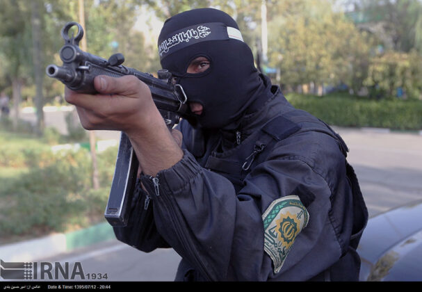 Special Units of Iran’s Police Hold Exercises in Tehran