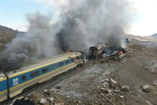 Train Crash in Iran