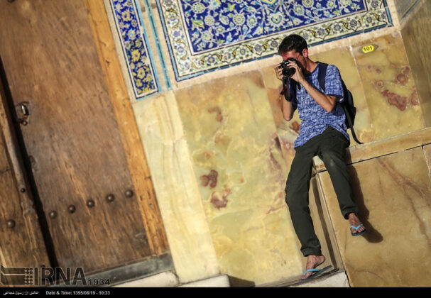Foreign Tourists in Iran’s Isfahan