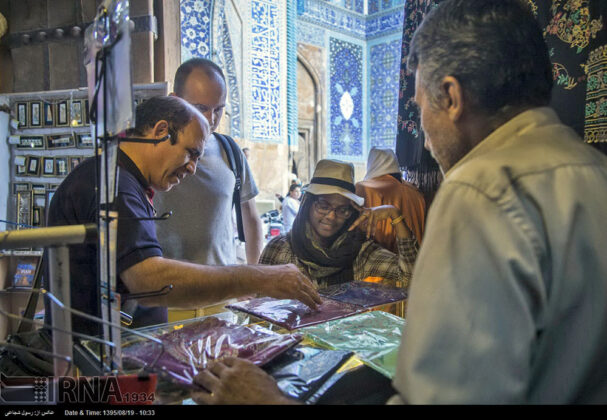 Foreign Tourists in Iran’s Isfahan