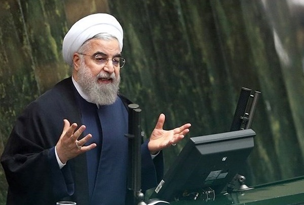 Rouhani in Majlis