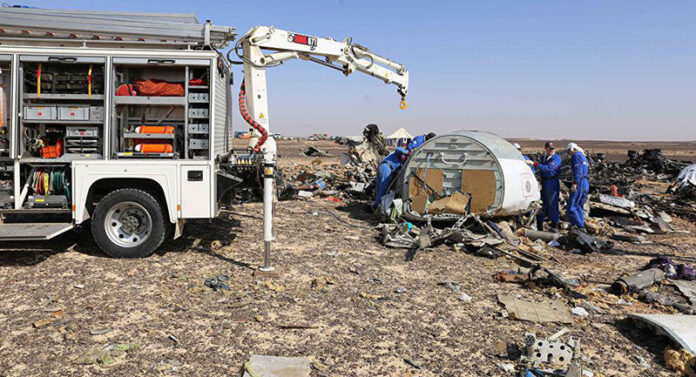 Tu-154 plane - Black Sea