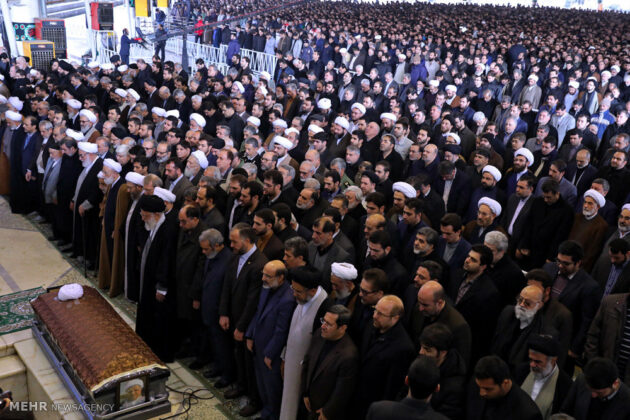 Ayatollah Khamenei- Rafsanjani’s Funeral