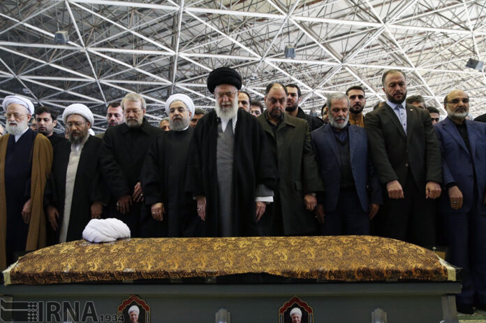 Ayatollah Khamenei- Rafsanjani’s Funeral