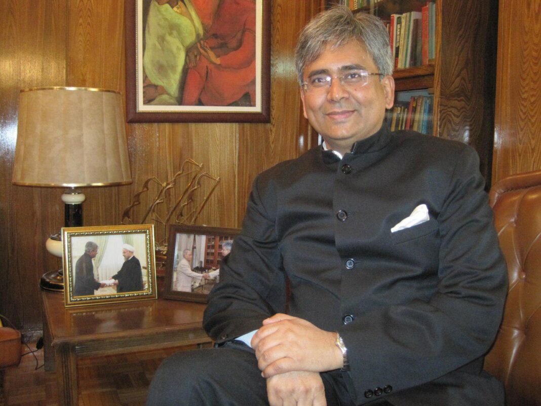Indian Ambassador to Iran Saurabh Kumar