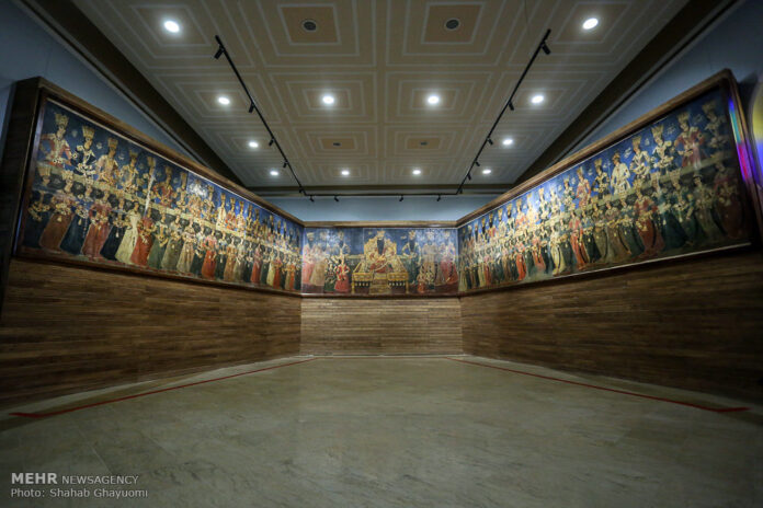 Old Iranian Painting Repaired, Displayed in Tehran