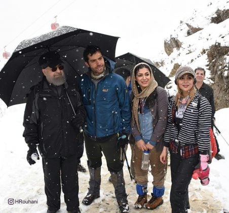 Iran’s President Wears Sporty Outfit on Casual Hike