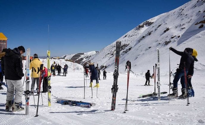 The Only Ski Resort in Semi-Dry Eastern Iran
