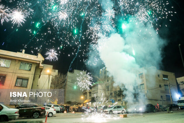 Iranian People Celebrate Persian Fire Festival (13)