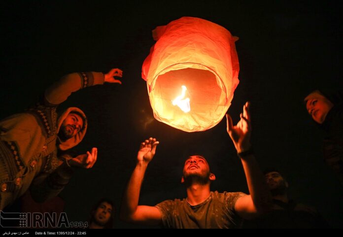 Iranian People Celebrate Persian Fire Festival (19)