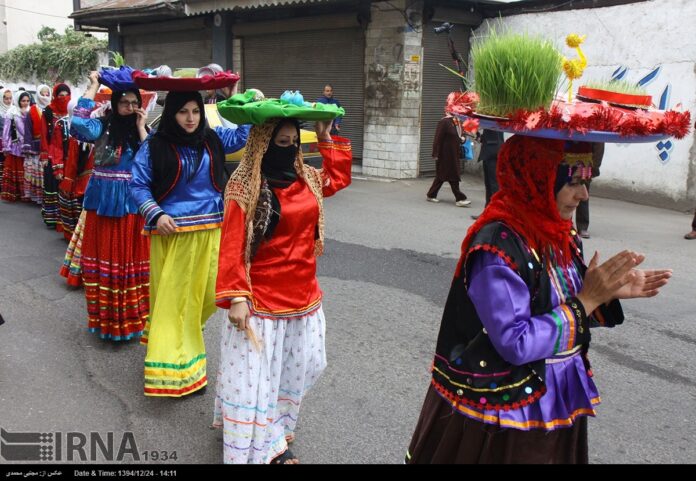 Women in Northern Iran Celebrating Persian New Year