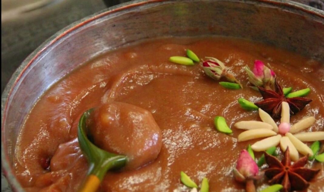 Dishes Served in Iran during Nowruz: Samanu