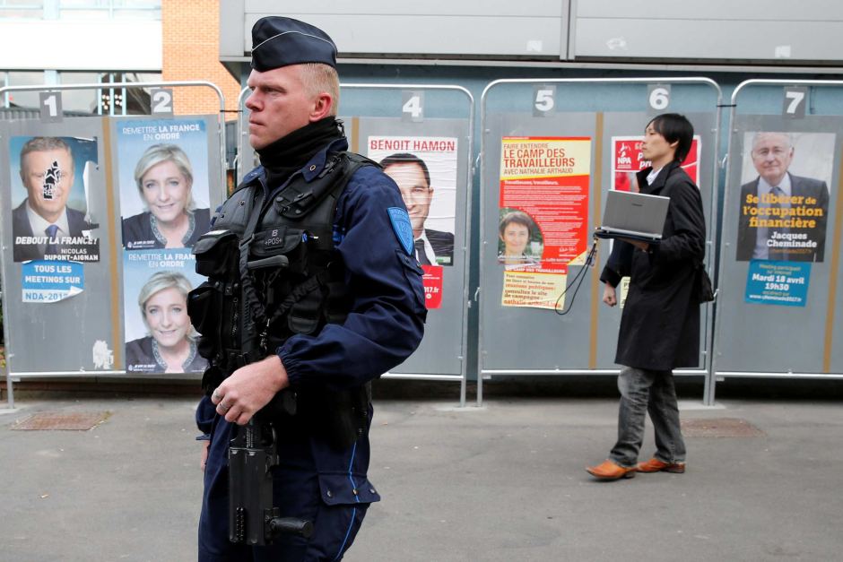 Security Tight as French Voters Start Casting Ballots