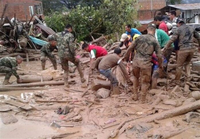 Iran Sympathizes with Colombia, Indonesia over Fatal Landslides