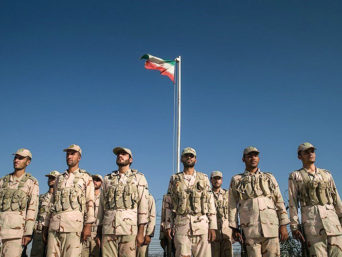 Iranian border guards