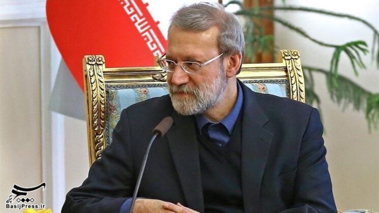 Top IRGC Commanders Meet Iran’s Parliament Speaker (1)