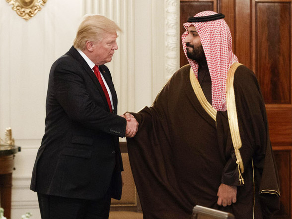 Donald Trump- Mohammed bin Salman