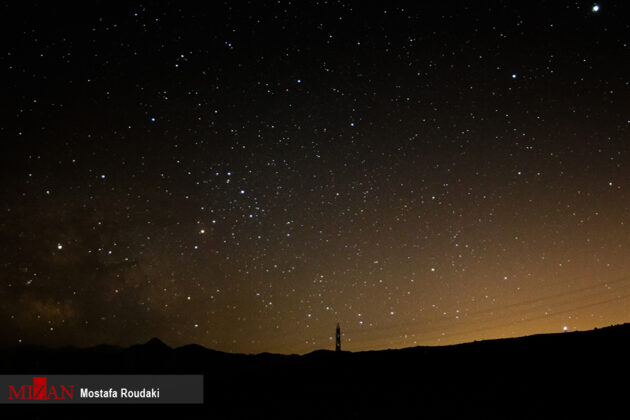 Traces of Shining Stars over Iran’s Mount Damavand