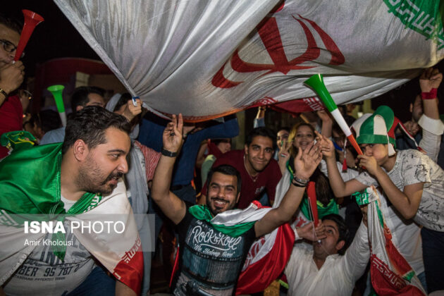 Iranians Take to Streets to Celebrate FIFA World Cup Qualification