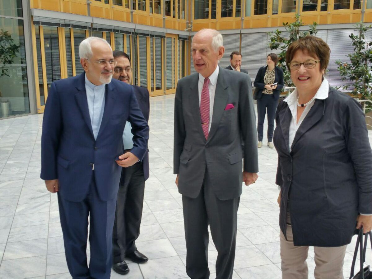 Time Ripe for Expansion of Iran-Germany Ties: FM Zarif