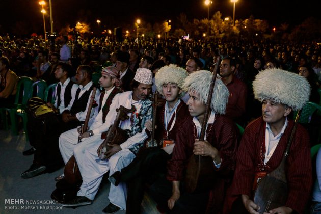 مهرجان الموسيقى الشعبية في كرمان الايرانية