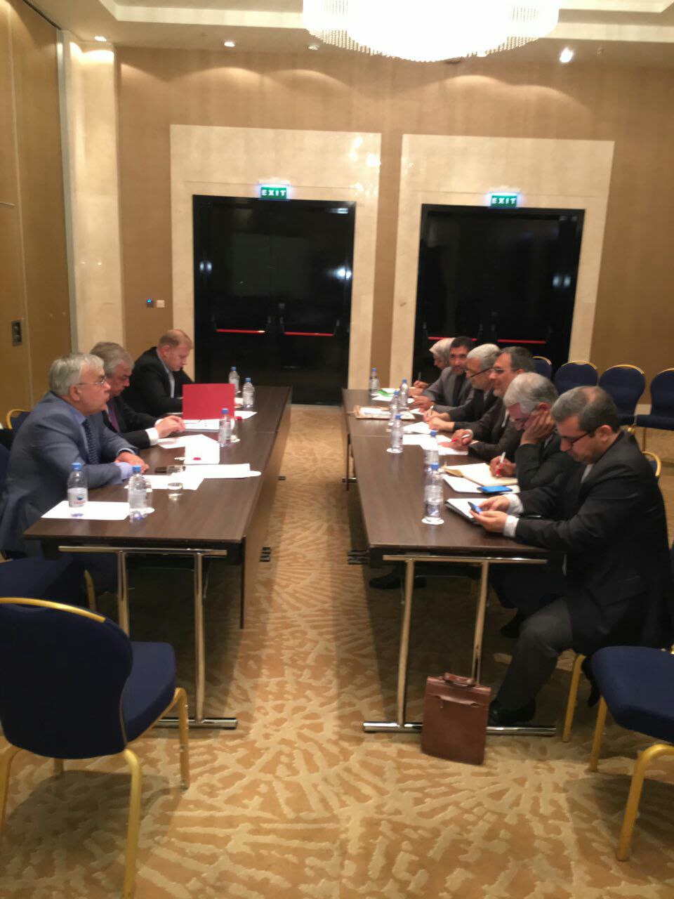 Iranian Official Meets Russian, Turkish Diplomats in Astana
