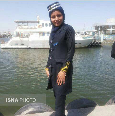 Iranian Woman Elected as Best Sailor of Year