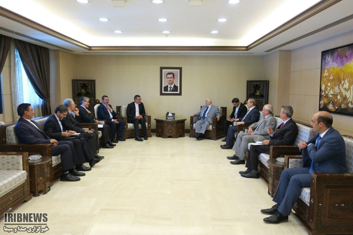 Iranian Diplomat, Syrian FM Hold Talks in Damascus