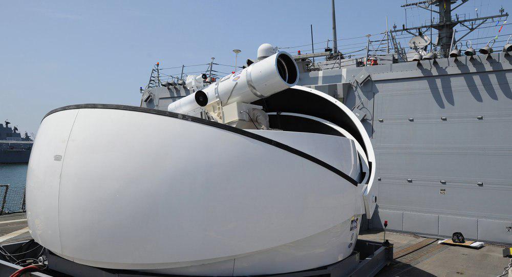 US Tests Laser Weapons System in Persian Gulf