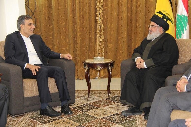 Iranian Diplomat Holds Talks with Hezbollah Chief