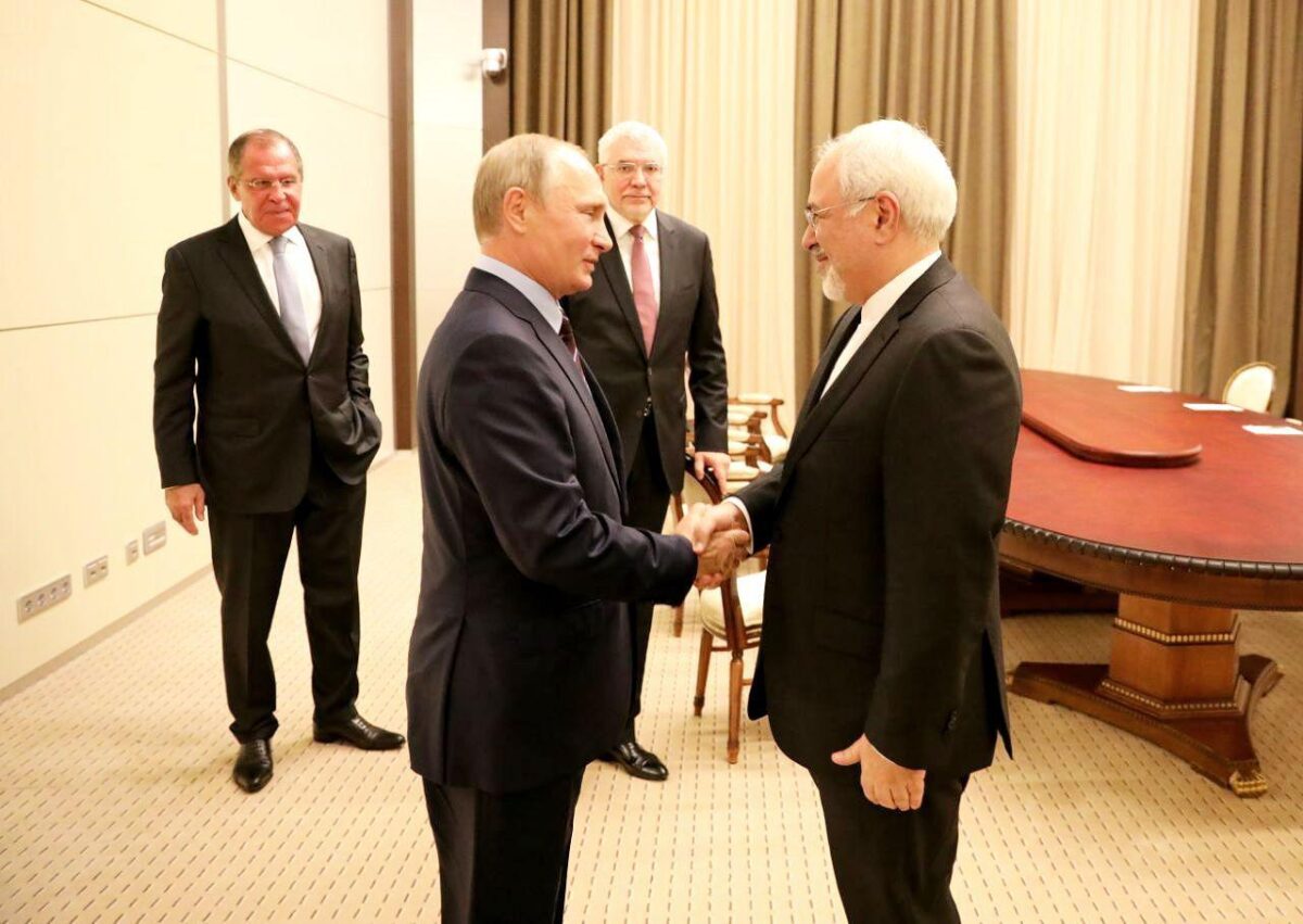 Iranian FM, Russian President Hold Talks in Sochi