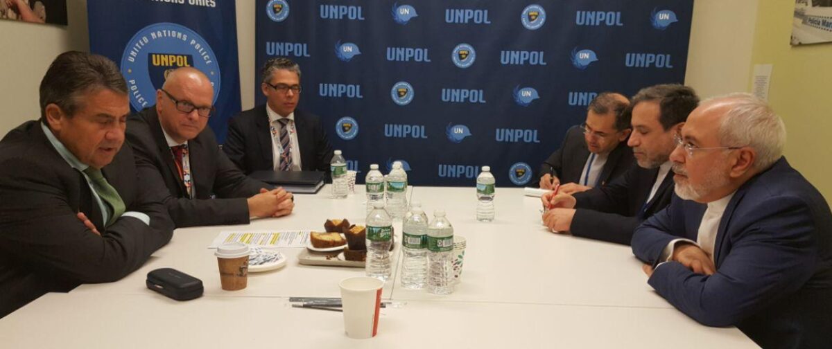 Iran FM Holds Talks with French, German Counterparts