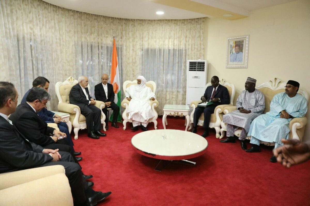 Iranian FM, Niger's PM Discuss Bilateral Ties