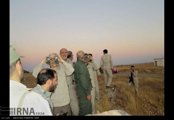 Iran's Top General Meets Iranian Advisors in Frontline near Syria's Aleppo