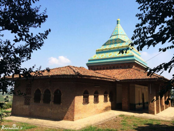 Tomb of Sheikh Zahed Gilani; Historic Monument among Tea Fields