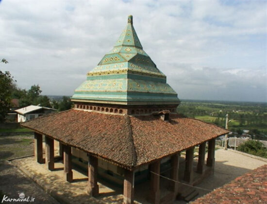 Tomb of Sheikh Zahed Gilani; Historic Monument among Tea Fields