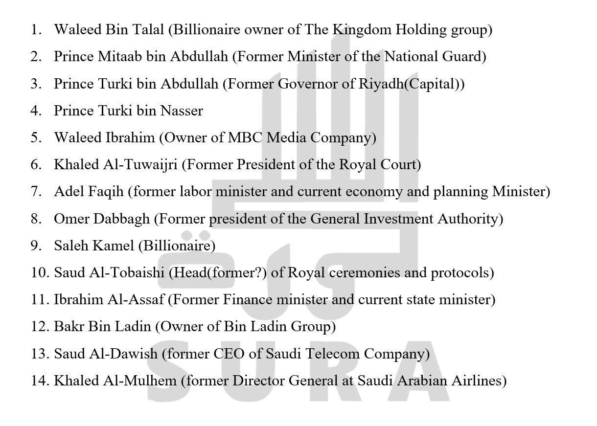 11 Saudi Princes, Including Bin Talal, Arrested for Corruption