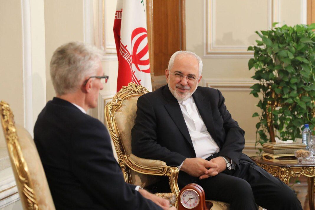 Zarif and Mark Lowcock