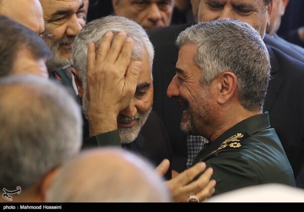 Masoud Barzani Condoles with General Soleimani over Father’s Death