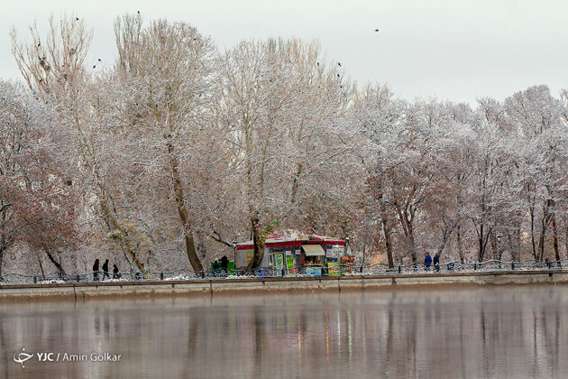 Iran’s Tabriz Covered with Autumn Snow
