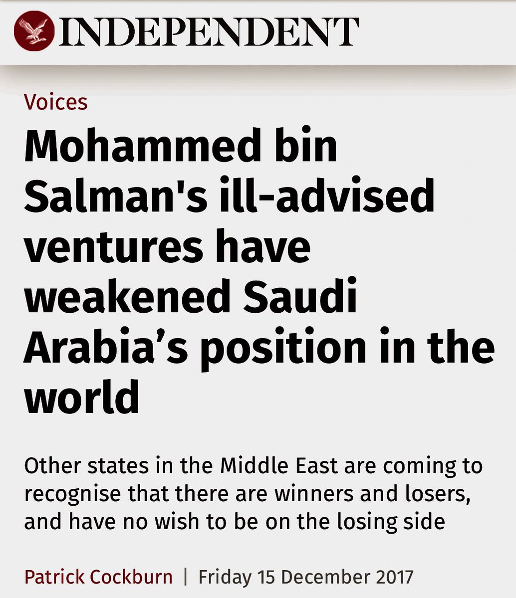 Saudi Crown Prince Bin Salman, Man of Year for Failures: Report