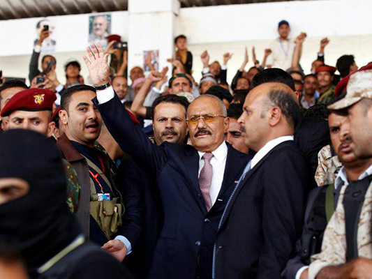 Riyadh Launches Cyber Campaign to Support Yemen’s Saleh