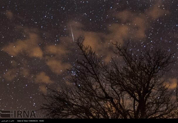Dazzling Meteor Showers in Iran’s Skies