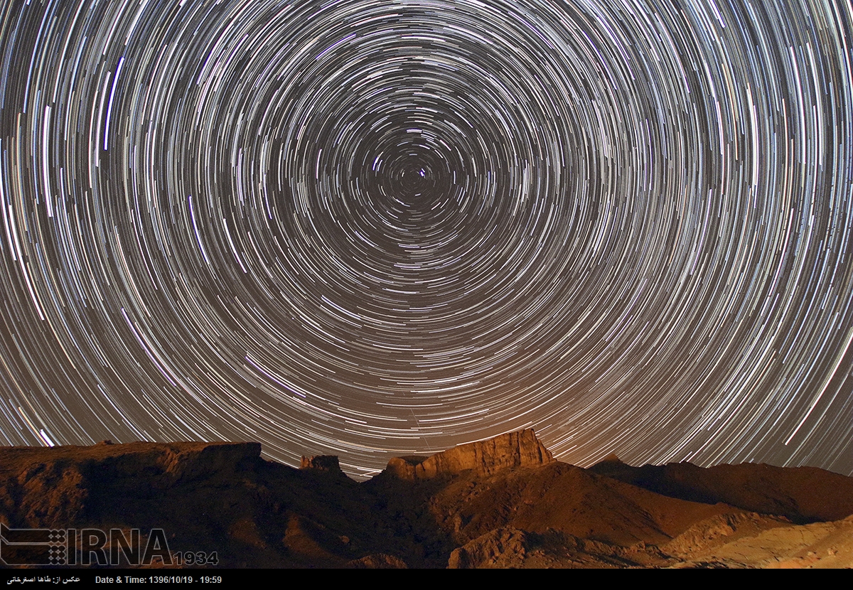 Beautiful Sky of Iran’s Oroumiyeh at Nights