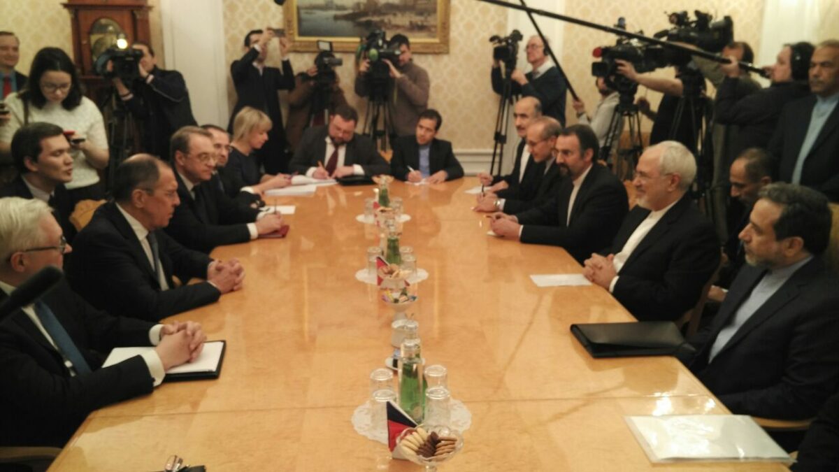 Iranian, Russian FMs Hold Talks in Moscow