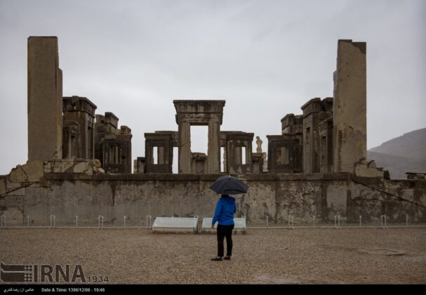 A Rainy Day in Persepolis