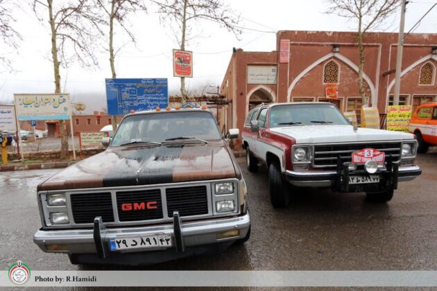 Iran Holds Vintage Car Rally