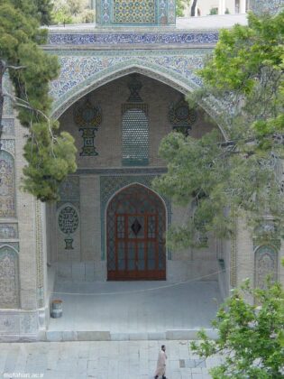 Sepahsalar Mosque; A Mixture of Persian, Ottoman Architecture