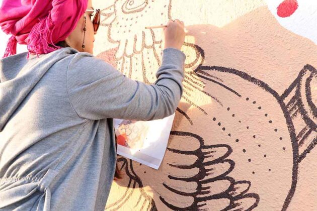 Tehran Preparing for Nowruz with Colourful Street Arts