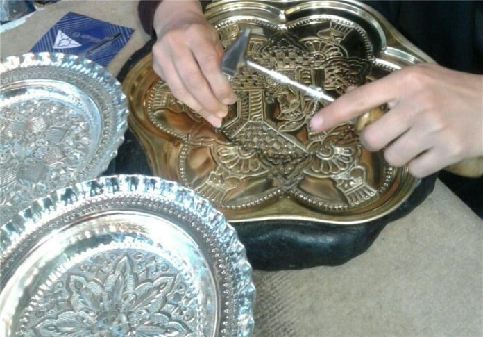 Nickel Silver Crafts; Traditional Art in Western Iran